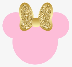 #pinkgold #goldminnie #minnie #mouse #sparkle - Pink And Gold Minnie Mouse Png, Transparent Png, Transparent PNG