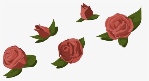 Roses, Red, Flowers, Buds, Floral, Patterns, Blossoms - Flower Buds Transparent, HD Png Download, Transparent PNG