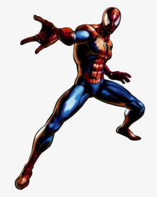 Ultimate Marvel Vs Capcom - Marvel Vs Capcom 3 Spiderman, HD Png Download, Transparent PNG
