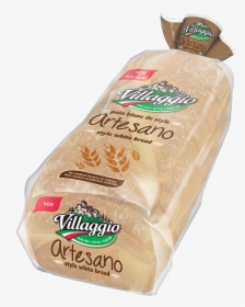 Villaggio Artesano Style White Bread - Villaggio Artesano Bread, HD Png Download, Transparent PNG