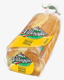 Villaggio® Sesame Thick Sliced Italian Style White - Villaggio Whole Wheat Bread, HD Png Download, Transparent PNG