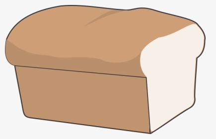 Bread, Loaf, Cut, White, Isolated, Baked, Crust - Loaf Of Bread Animated, HD Png Download, Transparent PNG