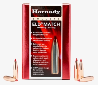 Clip Art Hornady Manufacturing Inc Eld - Hornady Eld Match 308 155, HD Png Download, Transparent PNG
