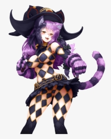 Anime Cheshire Cat Girl , Png Download - Cheshire Cat Anime Girl, Transparent Png, Transparent PNG