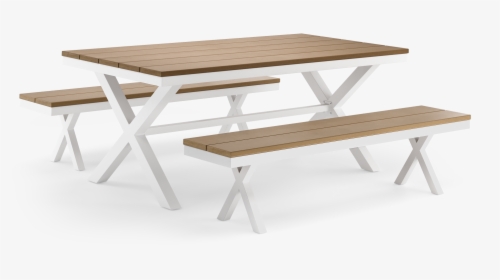 Full Size Of Dining Benches White Dining Bench Long - Outdoor Dining Bench Set, HD Png Download, Transparent PNG