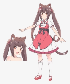 Nekopara Anime Characters, HD Png Download, Transparent PNG