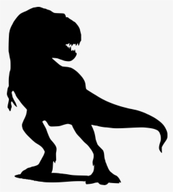 Silhouette, Dinosaur, Dino, Giant Lizard, Replica - Dibujos De Dinosaurios Fáciles, HD Png Download, Transparent PNG