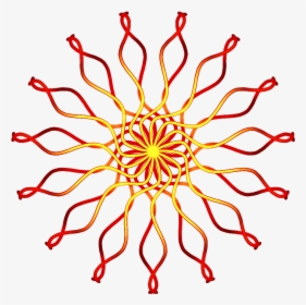 #symmetric #yellow #red #orange #sun - Oz Group, HD Png Download, Transparent PNG