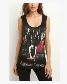 Vampire Diaries Damen T Shirts, HD Png Download, Transparent PNG