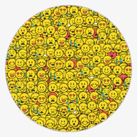 #emojicrowd #crowd #crowdemoji #circle #glitter #glitch, HD Png Download, Transparent PNG