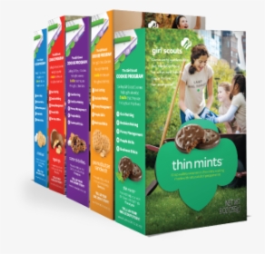 Best Girl Scout Cookies Box, HD Png Download, Transparent PNG