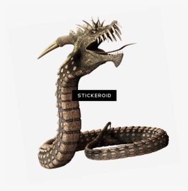 Dragon Png Serpent , Png Download - Snake Body Dragon Head, Transparent Png, Transparent PNG