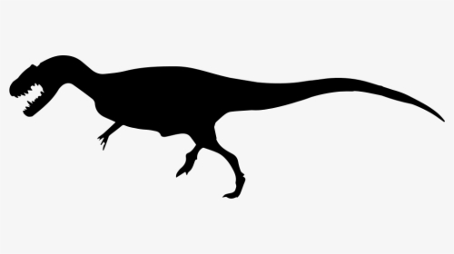 Allosaurus Dinosaur Shape - Allosaurus Compared To Human, HD Png Download, Transparent PNG
