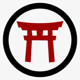 Japanese Gate Symbol - Shinto Symbol Png, Transparent Png, Transparent PNG