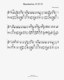 Gavotte In G Minor Violin Sheet Music, HD Png Download, Transparent PNG