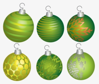 Christmas, Holiday, Ball, Decoration, Ornament, Green - Bolas Navidad Png Gratis, Transparent Png, Transparent PNG