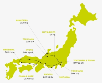 Japan Map Transparent, HD Png Download, Transparent PNG