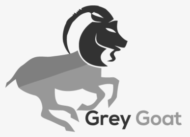 Logo Design By Grd For Grey Goat Supply Ltd - Mountain Goat, HD Png Download, Transparent PNG