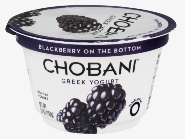 Chobani Greek Yogurt Blackberry, , Png Download - Chobani Plain Yogurt, Transparent Png, Transparent PNG
