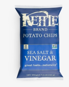 Sea Salt And Vinegar - Kettle Sea Salt Chips, HD Png Download, Transparent PNG
