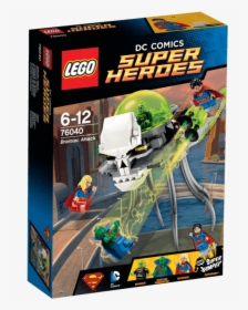 Lego 76040 Brainiac Attack Box - Lego Martian Manhunter Set, HD Png Download, Transparent PNG