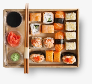 Japanese Sushi Plate - Sushi Packages Cool, HD Png Download, Transparent PNG