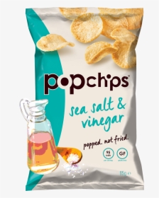 Https - //popchips Uk - S3 - Amazonaws - Bag Image/61/vinegar - Pop Chips Sour Cream, HD Png Download, Transparent PNG