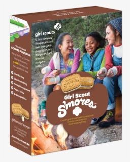 Smores Girl Scout Cookies, Girl Scout Smores, Girl - Smore Girl Scout Cookies, HD Png Download, Transparent PNG