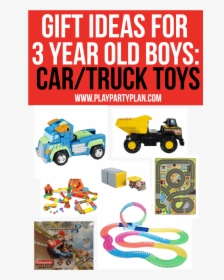 These Gift Ideas For Boys Are Perfect For 3 And 4 Year - 3 Year Old Gifts, HD Png Download, Transparent PNG