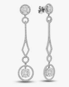 2 - 63 Ct - T - W - 14kw Adorne Diamond Earrings - Earrings, HD Png Download, Transparent PNG