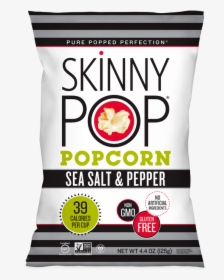 Skinnypop Sea Salt & Pepper - Skinny Pop Popcorn Pepper, HD Png Download, Transparent PNG