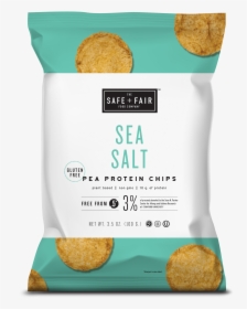 Sea Salt Pea Protein Chips - Pea Protein Cheese, HD Png Download, Transparent PNG
