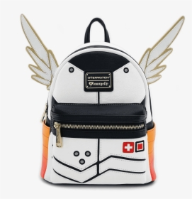 Loungefly Overwatch Mercy Mini Backpack - Loungefly Overwatch Mercy, HD Png Download, Transparent PNG