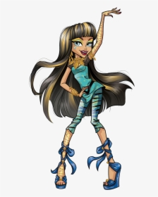 Clawdeen Wolf, Draculaura, Ari Hauntington, Cleo De - Monster High Ghouls Squad, HD Png Download, Transparent PNG