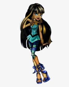 Monster High Cleo De Nile - Cleo De Nile Monster High Art, HD Png Download, Transparent PNG