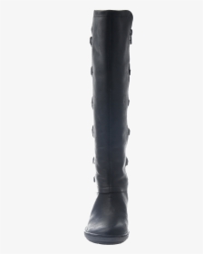 Otbt, Abroad, Black, Tall Fleece Lined Boot With Leather - Knee-high Boot, HD Png Download, Transparent PNG