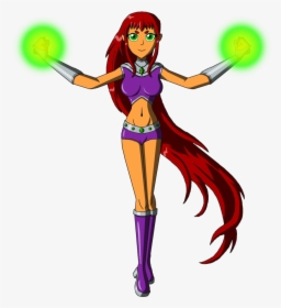 Svg Free Library Dc New Teen Titans Starfire By Moheart - Teen Titans Go Starfire Hot, HD Png Download, Transparent PNG