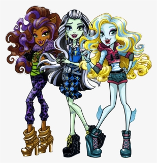 Nuevo Artwork/png De Clawdeen Wolf, Frankie Stein Y - Clawdeen Monster High Frankie, Transparent Png, Transparent PNG