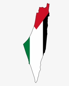 Palestine Flag Wonderful Picture Images - Palestine Flag Map, HD Png Download, Transparent PNG