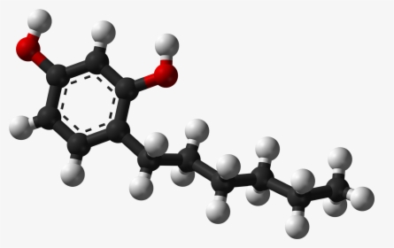 Hexylresorcinol 3d Balls - Diphenyl Oxalate, HD Png Download, Transparent PNG