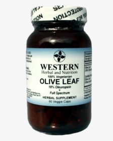 Olive Leaf Full Spectrum Herbal Supplement From Western, HD Png Download, Transparent PNG