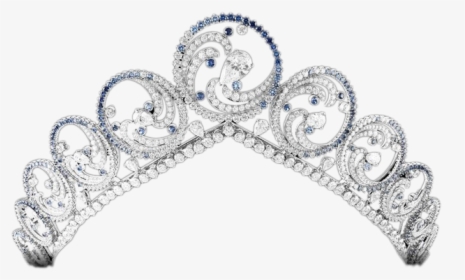 Diamond Van Jewellery Tiara Crown Arpels Cleef Clipart - Tiara Van Cleef, HD Png Download, Transparent PNG