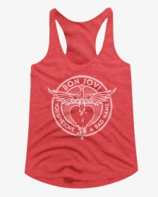 Bon Jovi You Give Love A Bad Name Racerback Tank Top - Nigerian Institute Of Architects Logo, HD Png Download, Transparent PNG