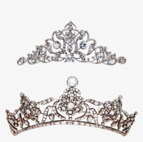 Picture Diamond Material Crown Bright Headpiece Clipart - Tiara, HD Png Download, Transparent PNG