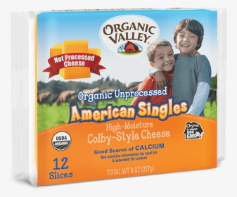 Organic Valley American Cheese, HD Png Download, Transparent PNG