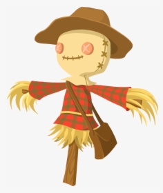 Cartoon Scarecrow Pictures - Scarecrow Clipart, HD Png Download, Transparent PNG