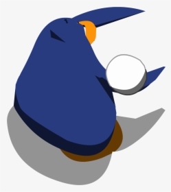 Image Royalty Free Library Image Chat Throw Png Club - Club Penguin Throwing Snowball, Transparent Png, Transparent PNG