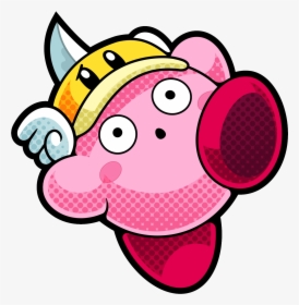 Kirby Clipart Pink Kirby Yellow Kirby Blue Kirby Green - Cutter Kirby Battle Royale, HD Png Download, Transparent PNG