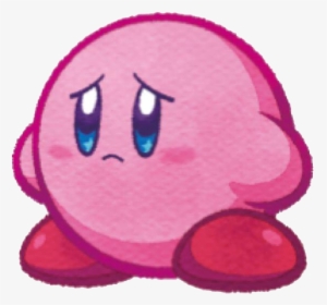 Kirby Mass Attack Sad, HD Png Download, Transparent PNG