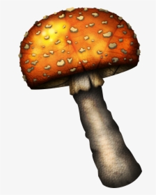 Mushroom Clipart Png - Red Transparent Mushroom, Png Download, Transparent PNG